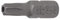 BGS 2443 | Embout | 6,3 mm (1/4) | profil T (pour Torx) avec perçage T27