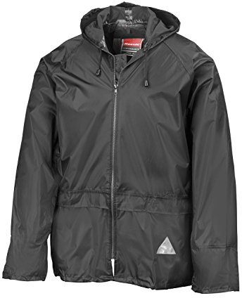 REGEN-ANZUG, Größe M, (Regenset bestehend aus Jacke und Hose), absolut wasserdicht, Farbe schwarz, lieferbar von Gr. S - XXL M