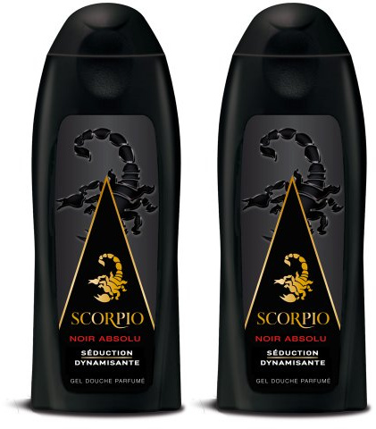 Scorpio Scorpio Scorpio - duschgel männer - schwarz Absolute - 250ml - Set aus 2