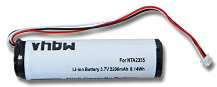 vhbw Batterie Haut-Parleur Compatible avec Logitech Pure-FI Anywhere 2 MM50 - Remplacement pour NTA2335 - (2200 mAh, 3,7 V, Li-ION)