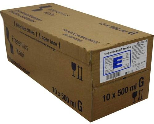 RINGER LÖSUNG Fresenius Glas 10X500 ml