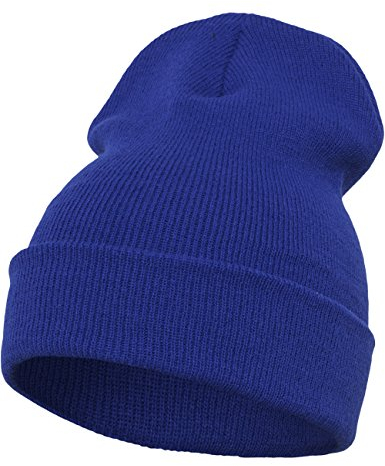 Flexfit Mütze Heavyweight Long Beanie, royal, one Size