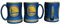 Boelter Brands Golden State Warriors Kaffee Tasse – 14oz modellierte Relief