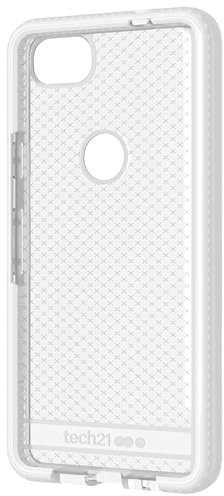 Tech21 Evo Check Protective Slim Case for Google Pixel 2 - Clear/White