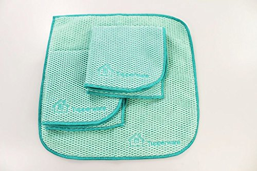 TUPPERWARE FaserPro Multi türkis (3) Mikrofasertuch Universal Allzweck Tuch