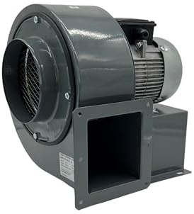 OBR200 230V Industriale Aspiratori Ventilazione Centrifugo. Ventilatore Radiale Axiale Ventola Estrattore Tubulare
