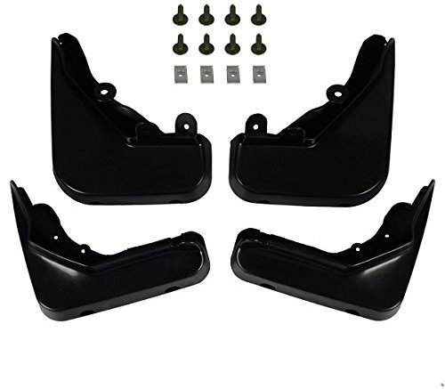 Frankberg 4x Spritzschutz Schmutzfänger Hinten Vorne Links Rechts Kompatibel mit W212 E200 E220 E250 E300 E350 E400 E500 E63 Alle Motoren 2009-2016