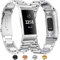 BDIG Armband kompatibel mit Fitbit Charge 4, Fitbit Charge 3 Metall, verstellbares Armband, Edelstahl, Zubehör, Ersatzarmband für Fitbit Versa 3/4
