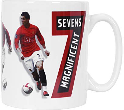 fan originals Manchester Football Legends of United Magnificent Sevens Ceramic Mug