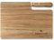 LOOXIS Personalisiertes Premium Frühstücksbrettchen mit Buckelsmesser, Wunsch-Name graviert – Geschenk-Idee für Frauen und Männer – Eichen-Holz, Schneide- Vesperbrett, 26x15cm - Motiv 2