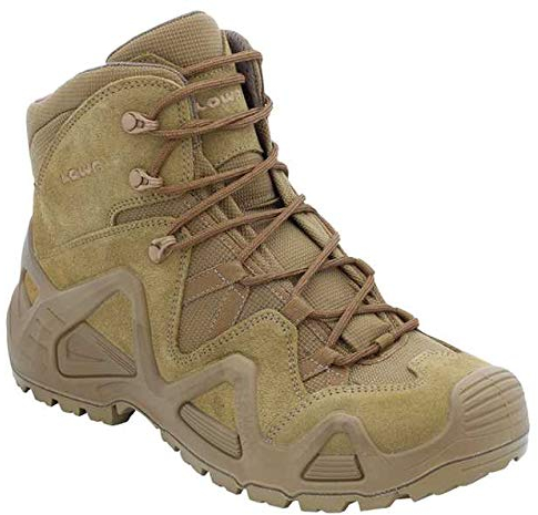 LOWA M Zephyr Mid Tf Braun - Robuster komfortabler Herren Einsatzstiefel, Größe EU 42 - Farbe Coyote OP