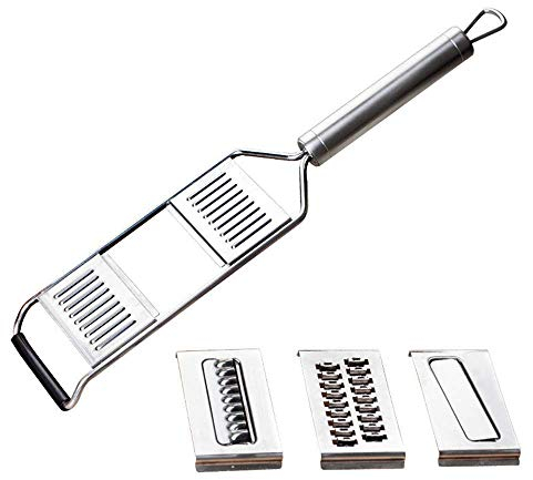 Yilu Râpes Multi-Usages Coupe-légumes 3 en 1 Manuel Hachoir de nourriture Coupe-légumes Outils de Cuisine Portable Éplucheur de Légumes Fruits