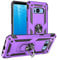 Yiakeng Hülle für Samsung Galaxy S8 Handyhülle, Galaxy S8 Hülle Stoßfest Schutzhülle Mit Ring Standfunktion Case Cover für Samsung Galaxy S8 (Lila)