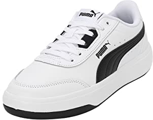 PUMA Tori Damen-Sneaker, Weiß Schwarz, Größe 38, weiß, 38.5 EU