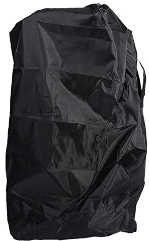 Xiezyxuan Baby Kinderwagen Reisetasche Abdeckung Baby Kind Kinderwagen Aufbewahrungstasche für Flugzeug Reise Tor Check Kinder Tragbarer großer Kinderwagen, Schwarz, 1 Count (Pack of 1), Nein