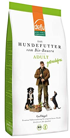 defu Hunde-Trockenfutter, Adult/Geflügel, 10kg (3 x 10kg)
