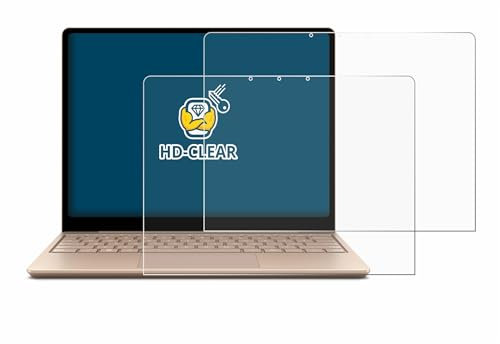 brotect Screen Protector compatible with Microsoft Surface Laptop Go 2 Business 12.4 (2 Pack) - HD-Clear Protection Film