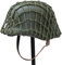 Aifordge WW2 WWII Deutsche Elite Wh Armee mit Netzabdeckung Stahl Material M35 M1935 Stahl Helm Stahlhelm Schwarz Grün Farbe