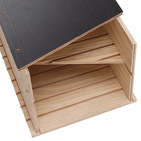 Okuyonic Maisons de Chauve-Souris en Bois, Boîte à Chauves-Souris Double Chambre Qui Respecte l'environnement pour l'extérieur