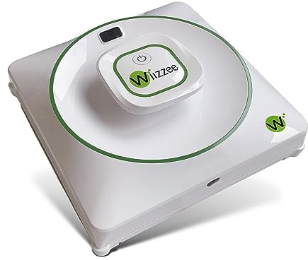 Wiizzee Robot limpiacristales NV01, Pulverización automática Inteligente, 3 Modos de Limpieza (N, Z, N/Z), En Lugar de un Mando a Distancia/Tuya App
