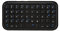 KeautFair Mini Wireless Bluetooth Keyboard Rechargeable Cordless Portable Mute Quiet Small Compact for Travel Business Trips Gaming for Windows/iOS/Android for PC/Laptop/Smartphone/iPad/Tablet(Black)