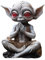 Alien Dekoration, Alien Statue, Alien Gartenfigur, Gartenfiguren Aus Polyresin, Lustige Gartendeko Figuren, Mini Kunstwerkskulpturen, Harz Deko Figuren Für Garten/Haus/Innen/Außen Dekoration (Grau)