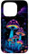 Hülle für iPhone 15 Pro Trippy Psychedelic Magic Mushroom Pilze Goa Psy Trance