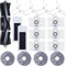 Set di accessori per robot aspirapolvere Ecovacs Deebot T20 Omni / T20e Omni – Include 1 spazzola principale, 2 filtri HEPA di alta qualità, 4 panni resistenti, 8 spazzole laterali e 6 sacchetti per