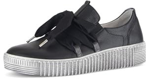 Gabor Waltz Womens Casual Trainers 5.5 UK Black (Smokey)