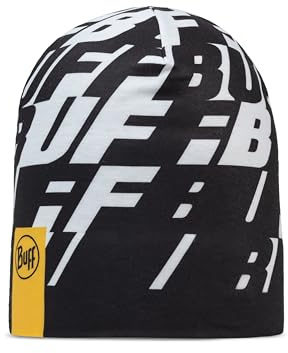 BUFF| EcoStretch Beanie Hat Man Woman Adult, High Stretch, Recycled Materials, Comfortable, Sun Protection, Seamless, Multifunctional, One Size