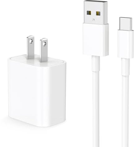 GGFim AirPods 4 Charger, 5V/2.1A Wall Charger for AirPods 4th, AirPods Max 2(2024) Headphone, AirPods Pro 2nd Wireless Earbuds, iPad Charging Cord, iPhone 16 15 Carplay USB A to USB C Cable 6FT