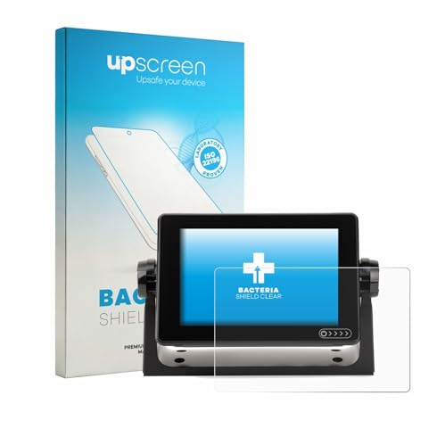 upscreen Antibakterielle Schutzfolie für Raymarine Axiom+ 7 Klare Displayschutz-Folie