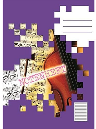 Notenheft A4 8Bl Lin14