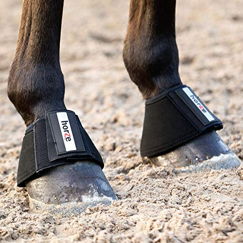 HORZE Allround Hufglocken, Schwarz, XL