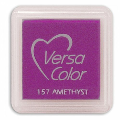 VersaColor Pigment Inkpad 1 Cube-Amethyst