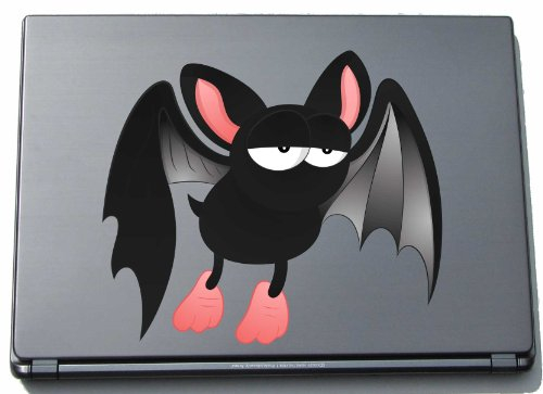 pinkelephant Laptop-Aufkleber - Fledermaus 02 - bat - Laptop Skin - 210 x 243 mm Aufkleber