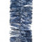 Weihnachtsgirlande Lametta 7,5cm x 2,7 Meter Lamettagirlande Baumgirlande jeansblau Eminza Weihnachts-Lichterkette, Alpina blau Jean