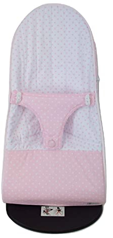 Die Bezug oder die Schutzhülle wendbar für Babywippe oder Hängematte Babybjörn Balance und Babalance Soft. Verfügbar in mehreren Modellen und Farben (Sterne Rosa)
