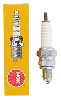 Xfight-Parts Zündkerze BR6HSA, Gruppe B, Gewindedurchmesser 14mm, Schlüsselweite 20,8 5539 für Kymco Yup 50 25 km/h