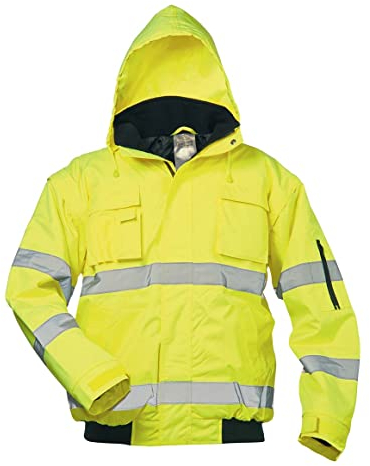 SAFESTYLE Warnschutzjacke Winterjacke gelb Gr. S-XXXL (M)