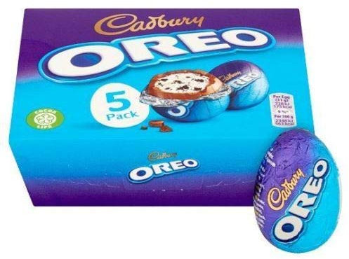 Cadbury Oreo, 5er-Pack Eier, 155 g