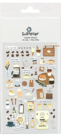 Suatelier 1084 I like coffee sticker