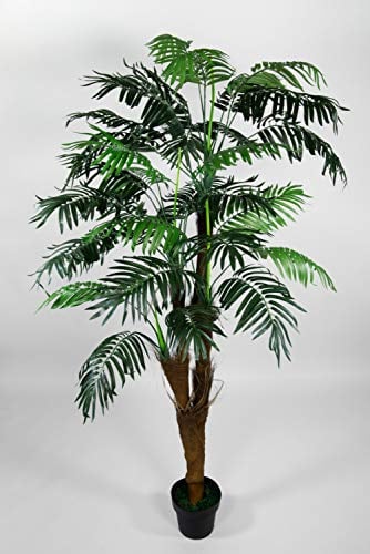 Seidenblumen Roß Arekapalme Kokosstamm 180cm ZJ künstliche Palmen Palme Kunstpalmen Kunstpflanzen Dekopalme