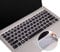2 Pack Silicone Keyboard Cover Skin for Lenovo Yoga C940 14 Inch,Lenovo Yoga C930 920 13.9, Lenovo Flex 14, Lenovo Yoga 730 720 720s 13.3,Lenovo Ideapad 720s 13 Cover(Black+Clear)