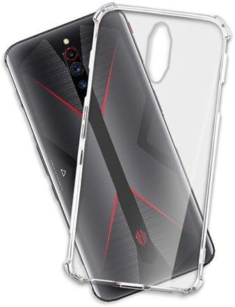 mtb more energy® Funda Soft Armor para ZTE Nubia Red Magic 5G (6.65'') - Esquinas reforzadas - 1.5mm TPU - Carcasa Anti Shock Cover Case Estuche