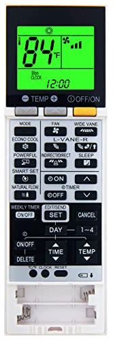 Télécommande de Rechange pour climatiseur Mitsubishi Electric Mr. Slim MSZ-FH06NA MSZ-FH09NA MSZ-FH12NA MSZ-FH15NA MSZ-FH18NA MSZ-FH18NA2