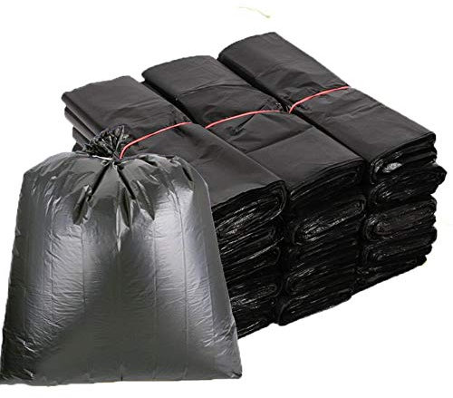 MMMWQ 50er Pack 18 Gallonen große Hochleistungs-Müllabfalleimer Toter Bags 50x60cm 60x80cm 80x100cm 100x120cm