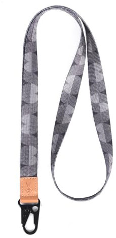HEZEN Coole Lanyard für Schlüssel, Halsriemen Schlüsselbund für Frauen, Lanyard Logo für Männer, ID Lanyard (Q Chin)