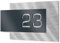 Graviers Design Targhetta numero civico in acciaio inox V2A 320 x 175 mm colore antracite RAL 7016 resistente alle intemperie antiruggine personalizzabile secondo il proprio numero Made in Germany