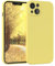 EAZY CASE - Silikonhülle für iPhone 13 Hülle Silikon Case Gelb weich stoßfeste Handyhülle iPhone 13 Schutzhülle mit Kameraschutz Dünn Premium Schutz Cover TPU Phone Bumper in Pastellgelb